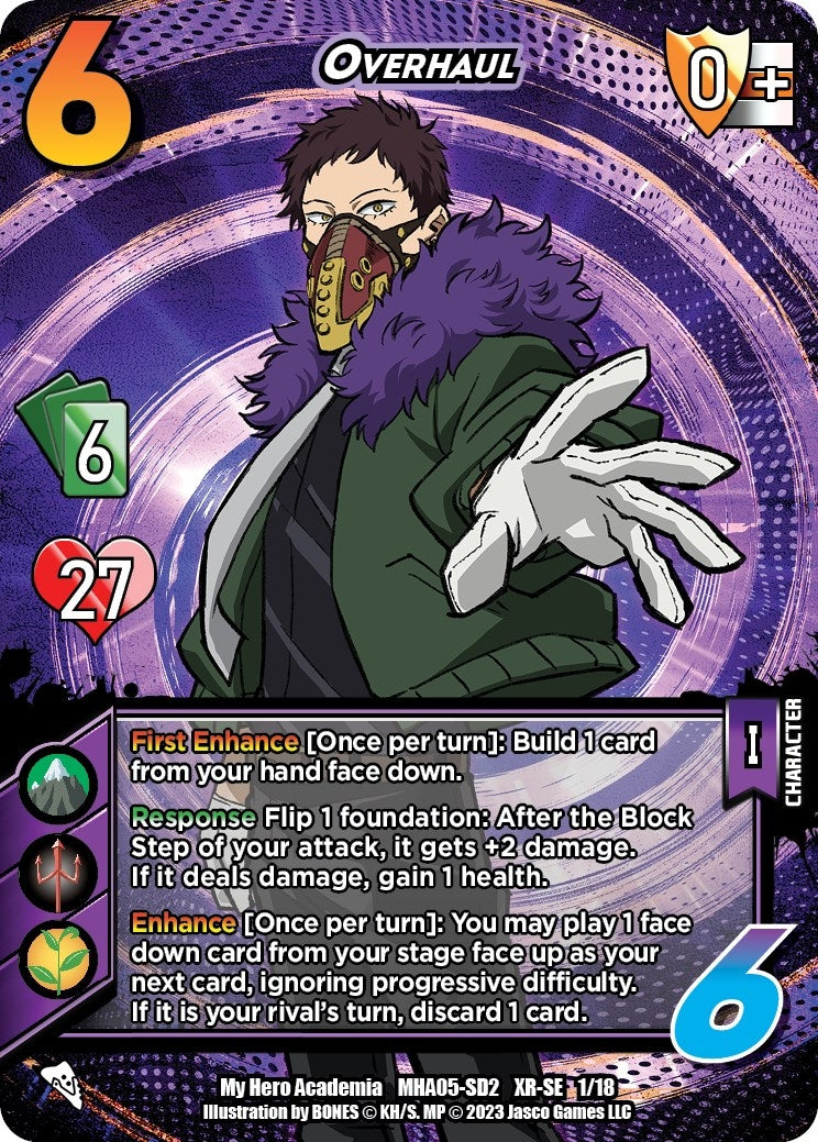 Image for Overhaul (XR) (UniVersus: My Hero Academia: Undaunted Raid) (1/18) - UniVersus