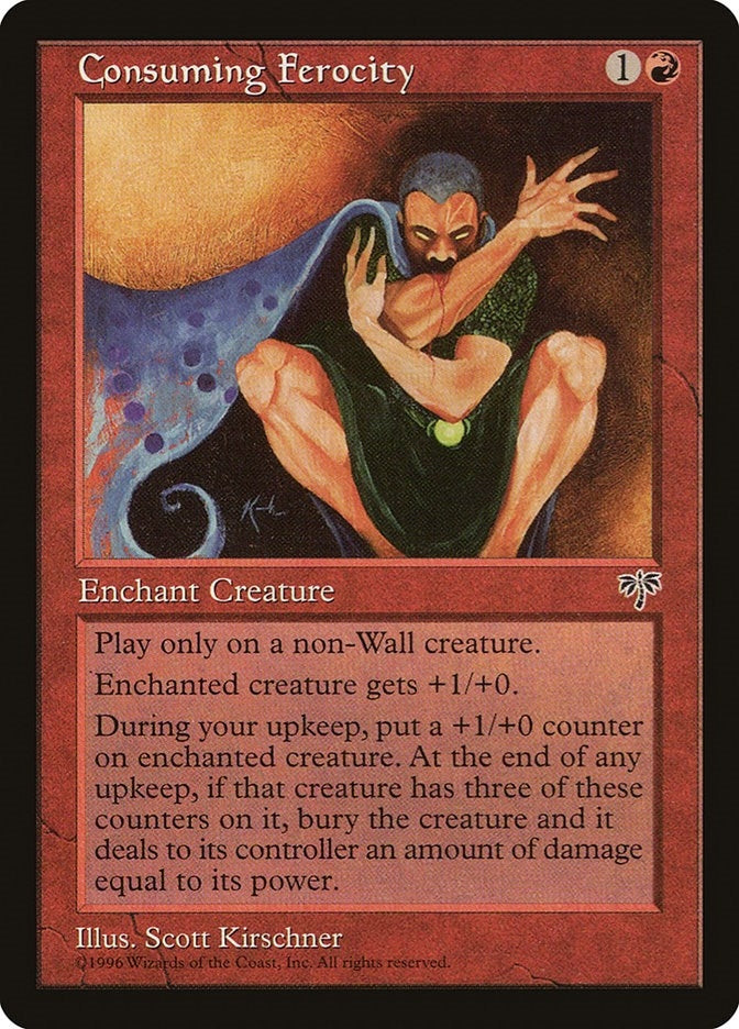 Image for Consuming Ferocity (Mirage) - Magic: The Gathering