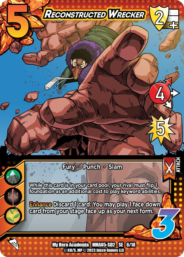 Image for Reconstructed Wreckler (UniVersus: My Hero Academia: Undaunted Raid) (6/18) - UniVersus