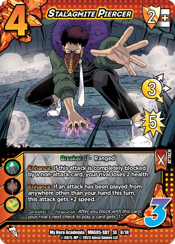 Image for Stalagmite Piercer (UniVersus: My Hero Academia: Undaunted Raid) (8/18) - UniVersus