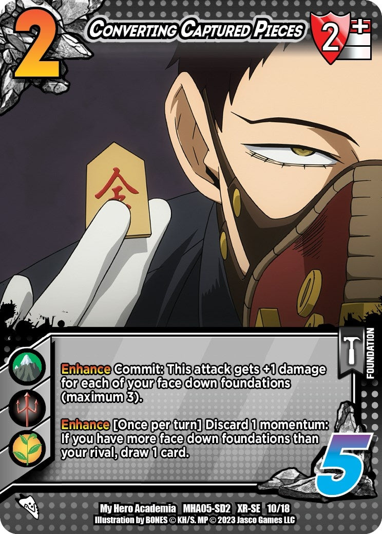 Image for Converting Captured Pieces (XR) (UniVersus: My Hero Academia: Undaunted Raid) (10/18) - UniVersus