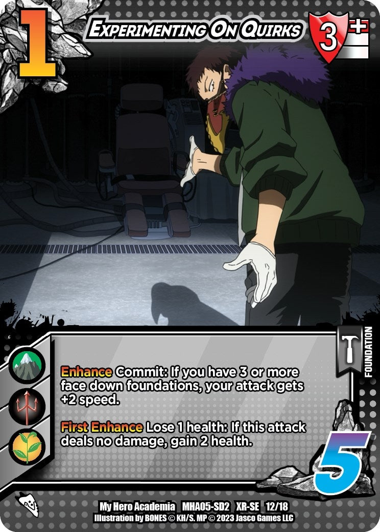 Image for Experimenting On Quirks (XR) (UniVersus: My Hero Academia: Undaunted Raid) (12/18) - UniVersus