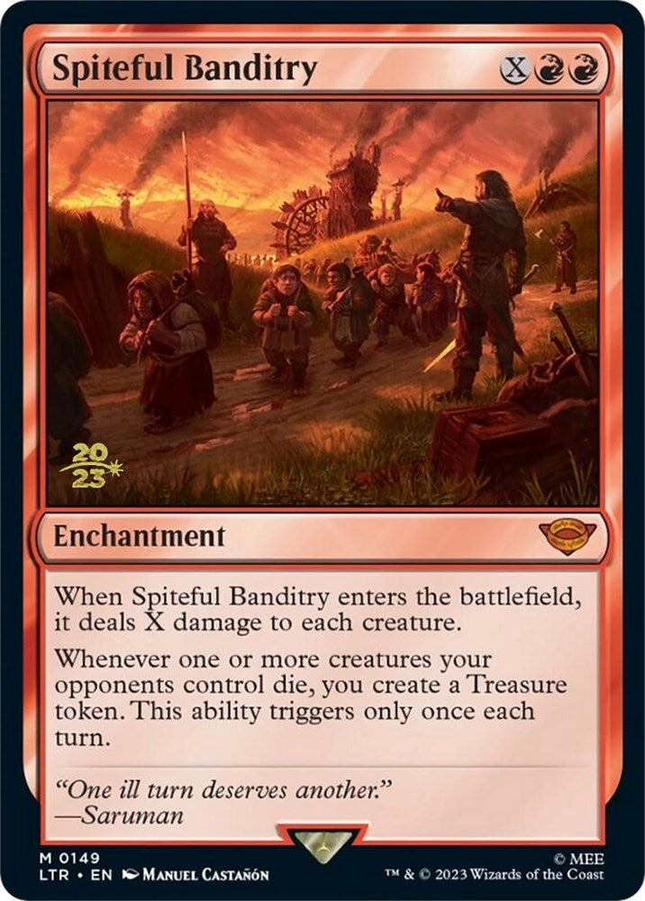 Image for Spiteful Banditry (Prerelease Cards) (149) - Magic: The Gathering