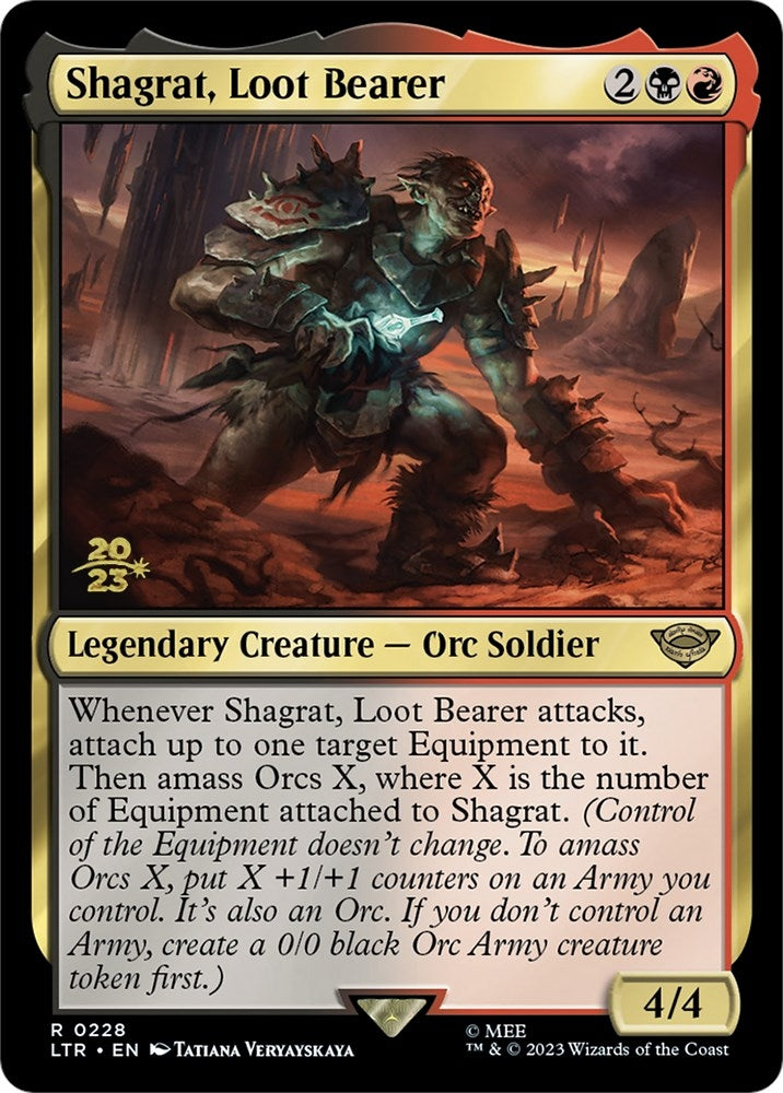 Image for Shagrat, Loot Bearer (Prerelease Cards) (228) - Magic: The Gathering