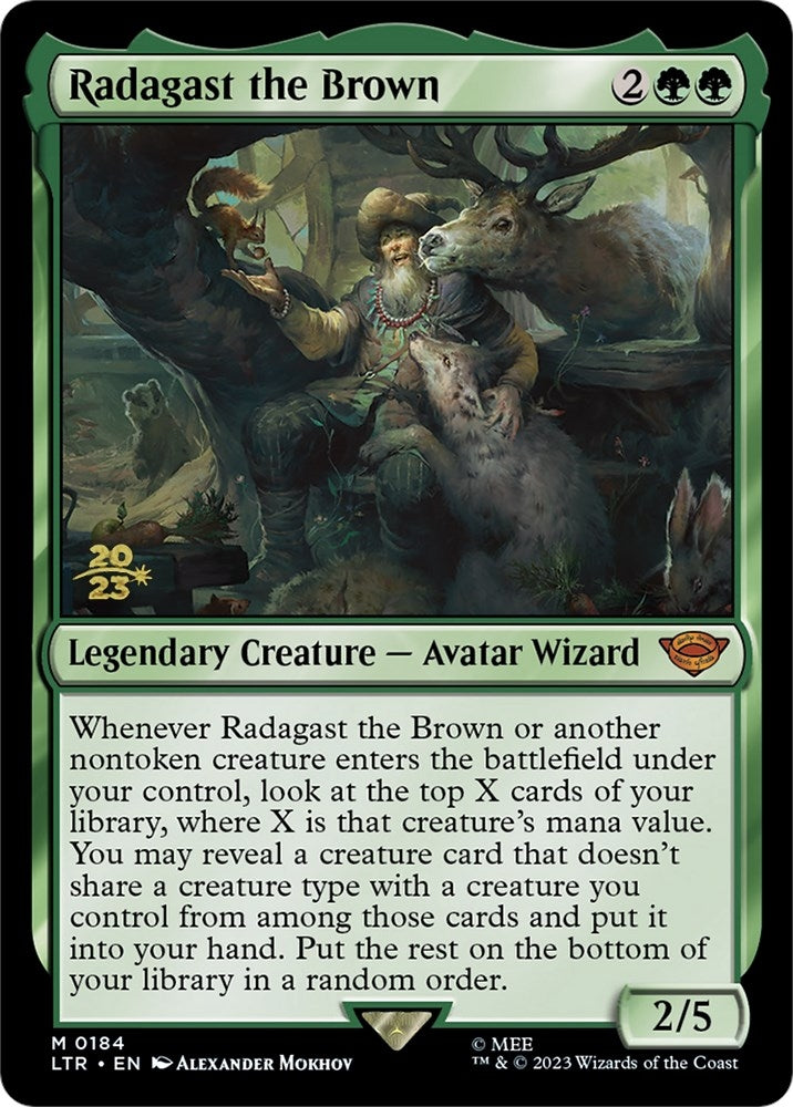 Image for Radagast the Brown (Prerelease Cards) (184) - Magic: The Gathering