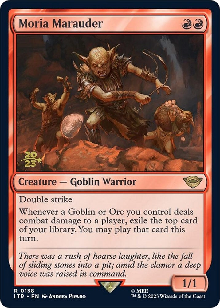 Image for Moria Marauder (Prerelease Cards) (138) - Magic: The Gathering
