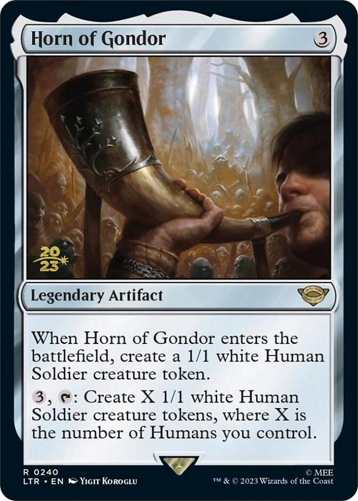 Image for Horn of Gondor (Prerelease Cards) (240) - Magic: The Gathering