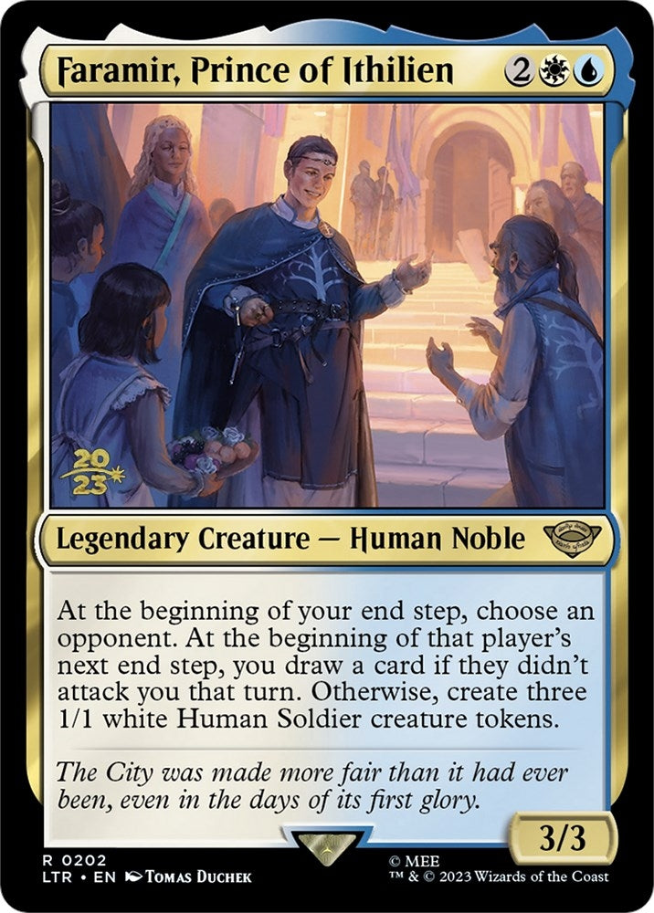 Image for Faramir, Prince of Ithilien (Prerelease Cards) (202) - Magic: The Gathering