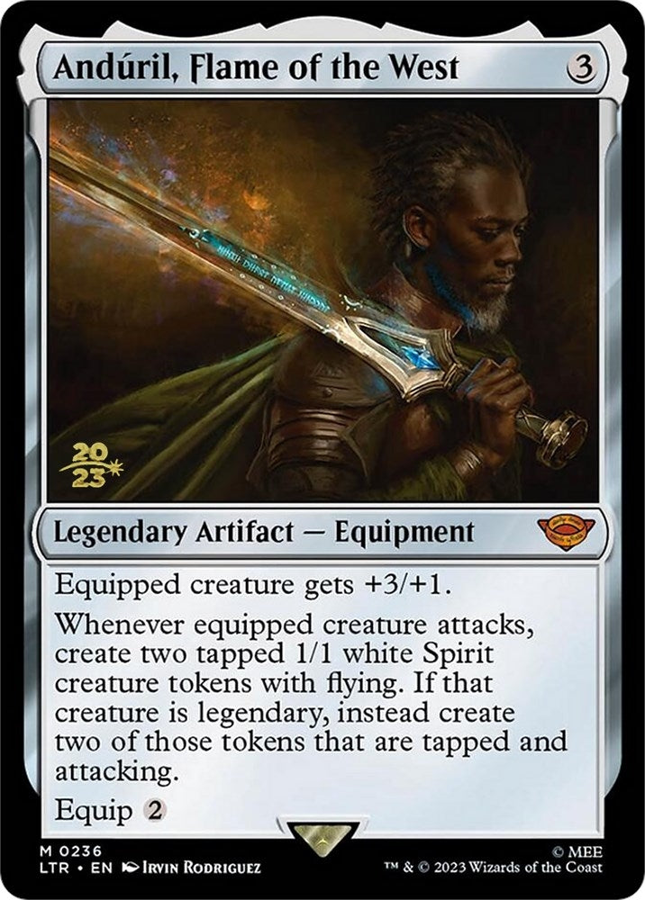 Image for Anduril, Flame of the West (Prerelease Cards) (236) - Magic: The Gathering