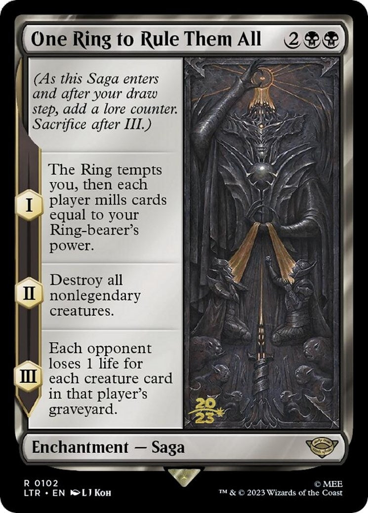Image for One Ring to Rule Them All (Prerelease Cards) (102) - Magic: The Gathering