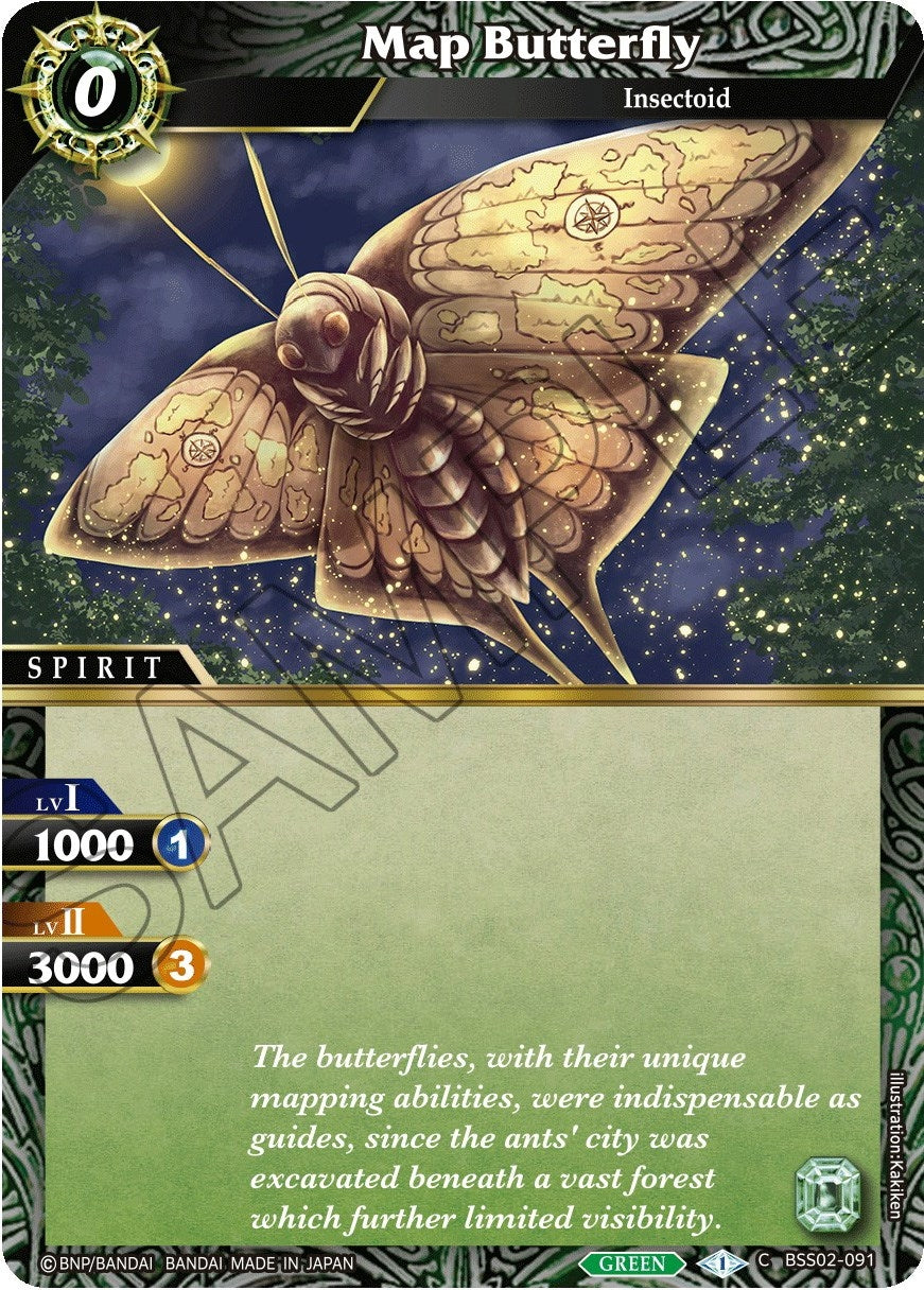 Image for Map Butterfly (False Gods) (BSS02-091) - Battle Spirits Saga