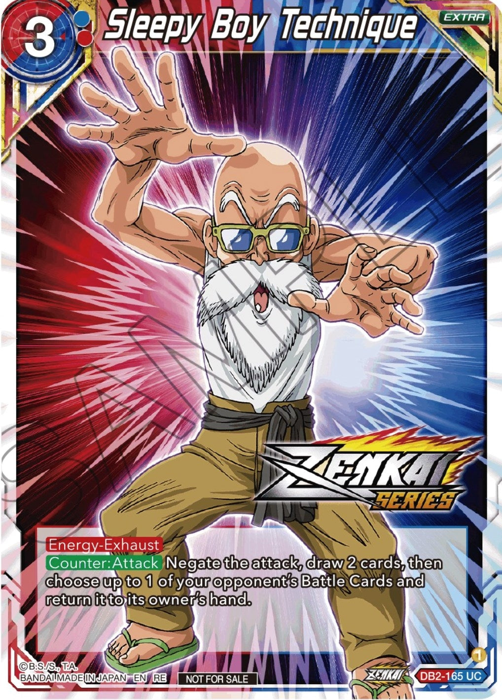 Image for Sleepy Boy Technique (Event Pack 12) (Tournament Promotion Cards) (DB2-165) - Dragon Ball Super: Masters