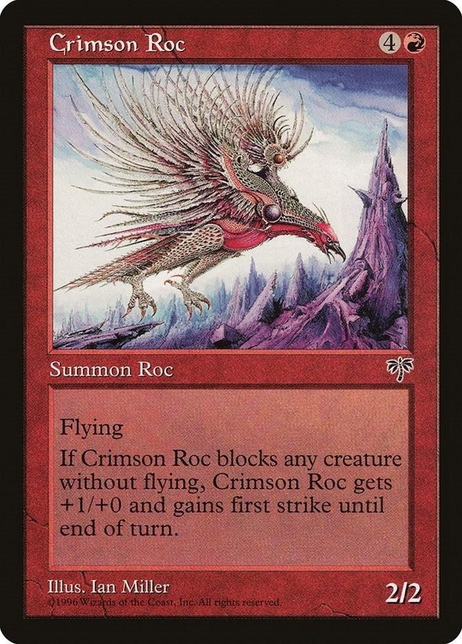 Image for Crimson Roc (Mirage) - Magic: The Gathering