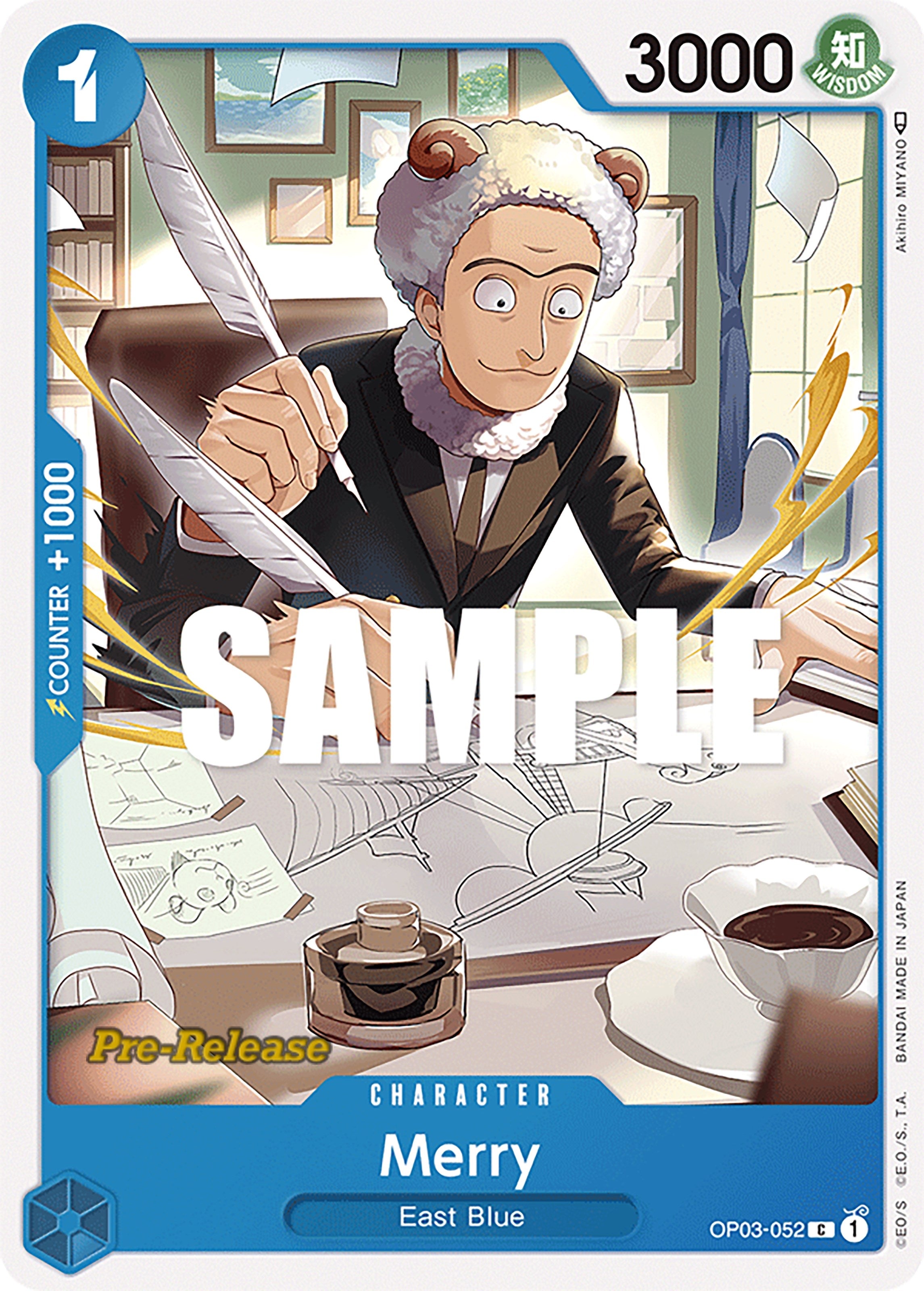 Image for Merry (Pillars of Strength Pre-Release Cards) (OP03-052) - One Piece Card Game