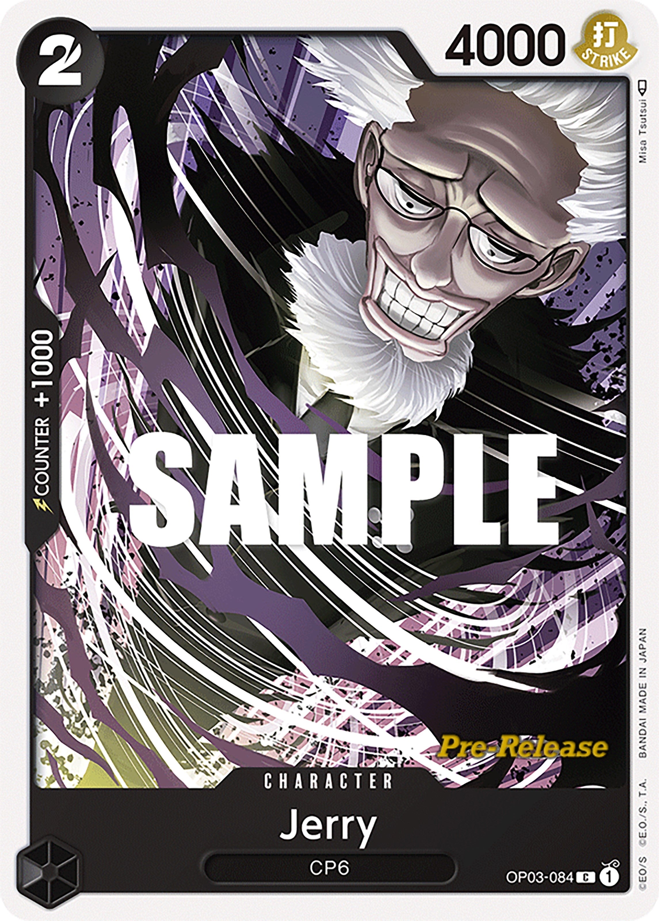 Image for Jerry (Pillars of Strength Pre-Release Cards) (OP03-084) - One Piece Card Game