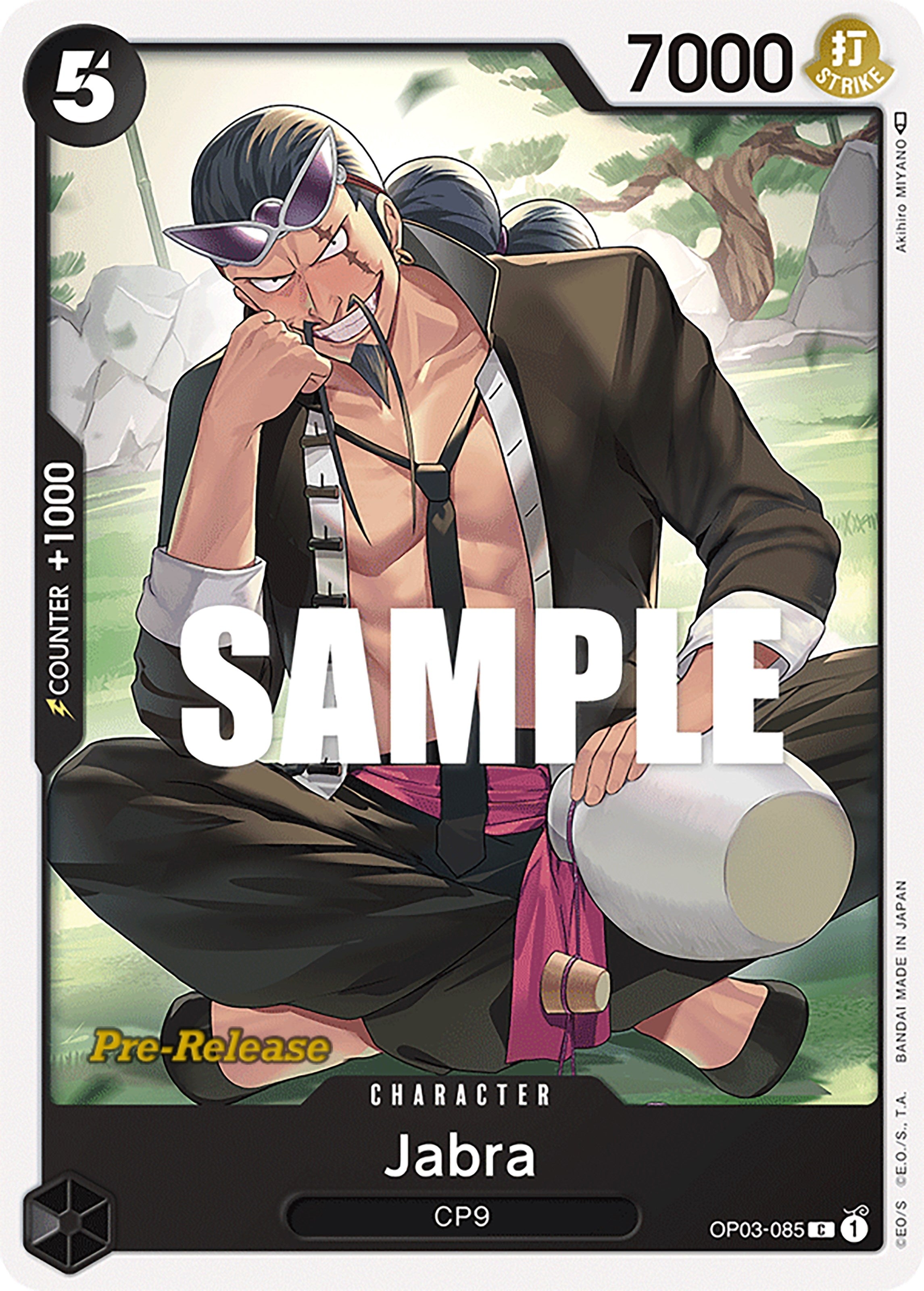 Image for Jabra (Pillars of Strength Pre-Release Cards) (OP03-085) - One Piece Card Game