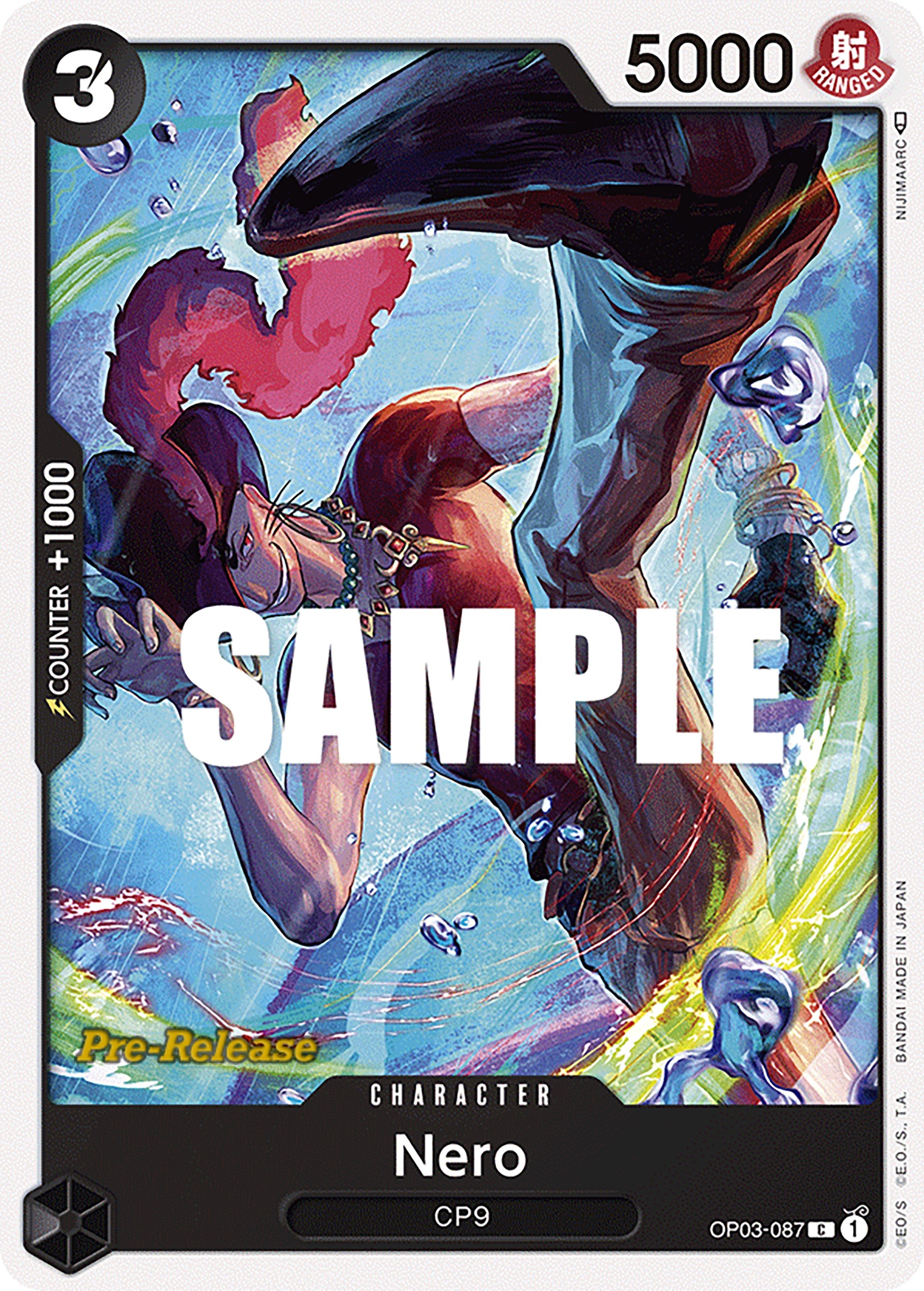 Image for Nero (Pillars of Strength Pre-Release Cards) (OP03-087) - One Piece Card Game