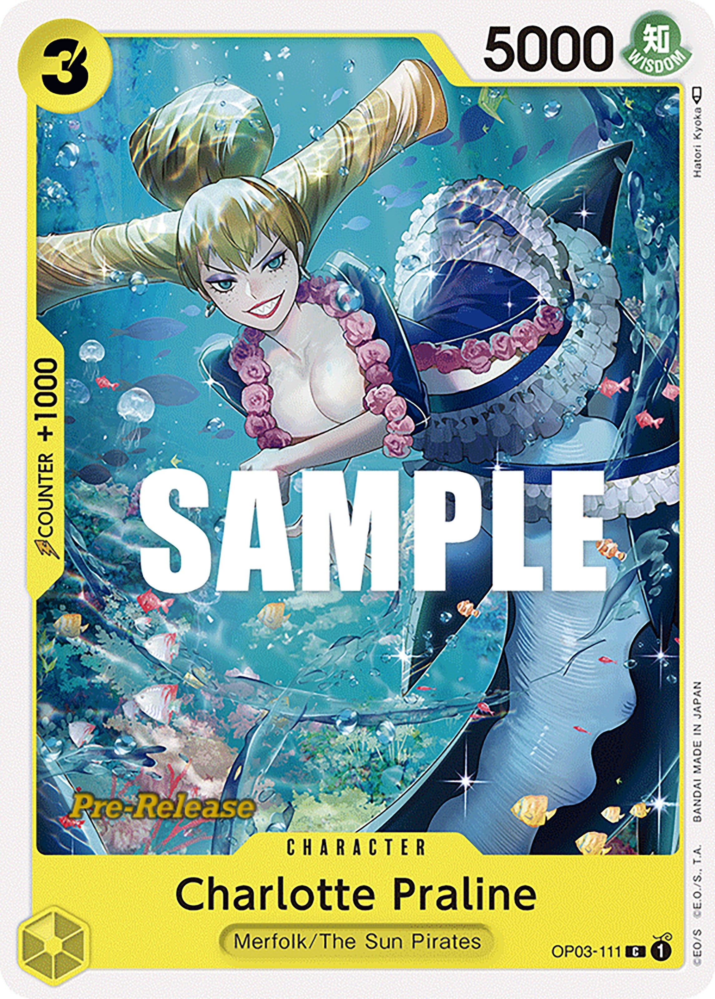 Image for Charlotte Praline (Pillars of Strength Pre-Release Cards) (OP03-111) - One Piece Card Game