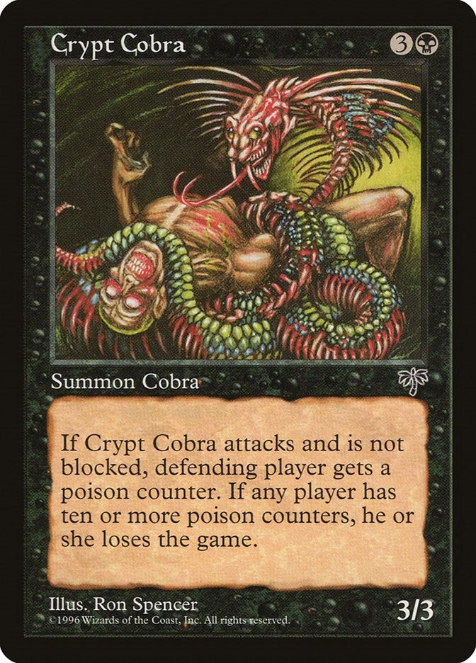 Image for Crypt Cobra (Mirage) - Magic: The Gathering