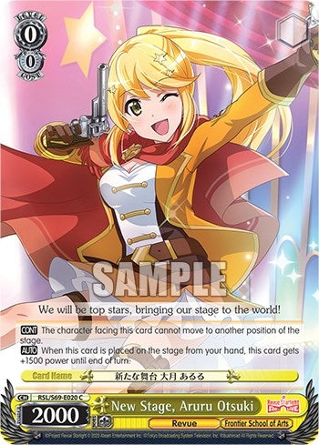 Image for New Stage, Aruru Otsuki (Revue Starlight -Re LIVE-) (RSL/S69-E020 C) - Weiss Schwarz