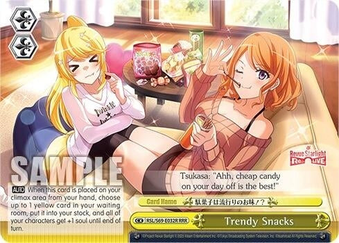 Image for Trendy Snacks (RRR) (Revue Starlight -Re LIVE-) (RSL/S69-E032R RRR) - Weiss Schwarz