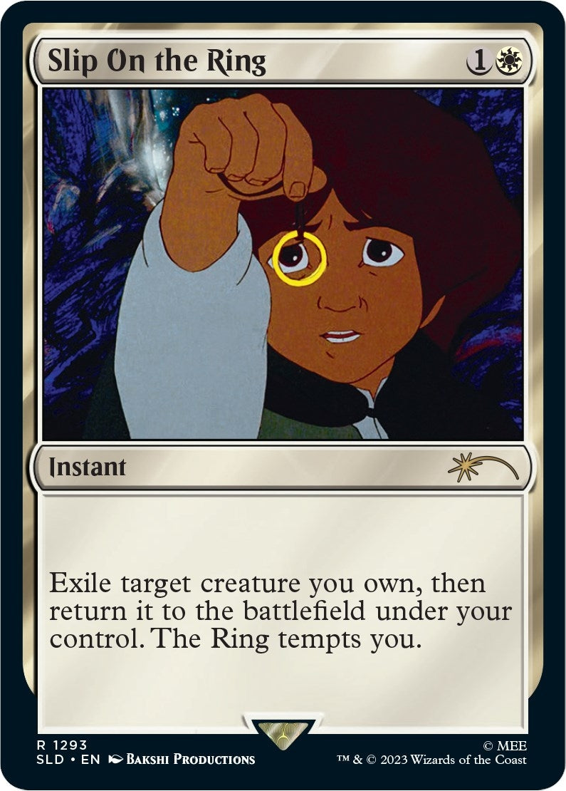 Image for Slip on the Ring (Secret Lair Drop Series) (1293) - Magic: The Gathering