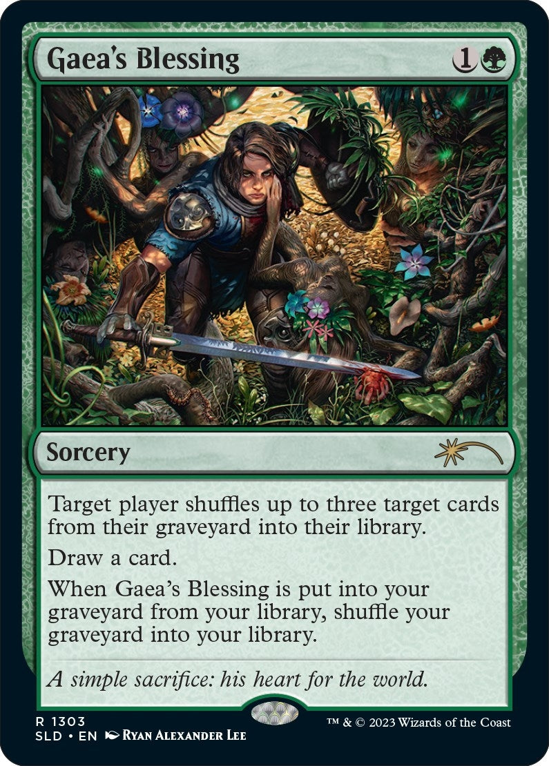 Image for Gaea's Blessing (Secret Lair Drop Series) (1303) - Magic: The Gathering