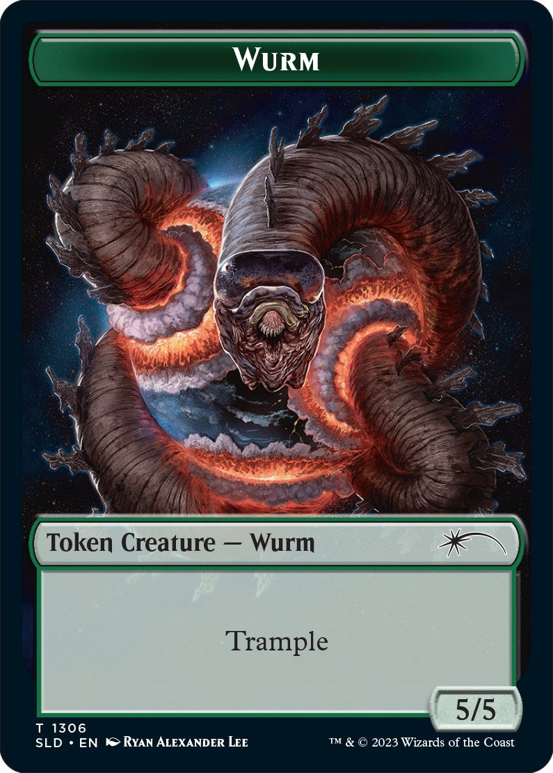 Image for Wurm Token (Secret Lair Drop Series) (1306) - Magic: The Gathering