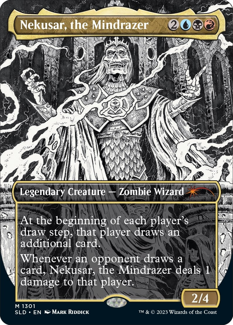 Image for Nekusar, the Mindrazer (Secret Lair Drop Series) (1301) - Magic: The Gathering