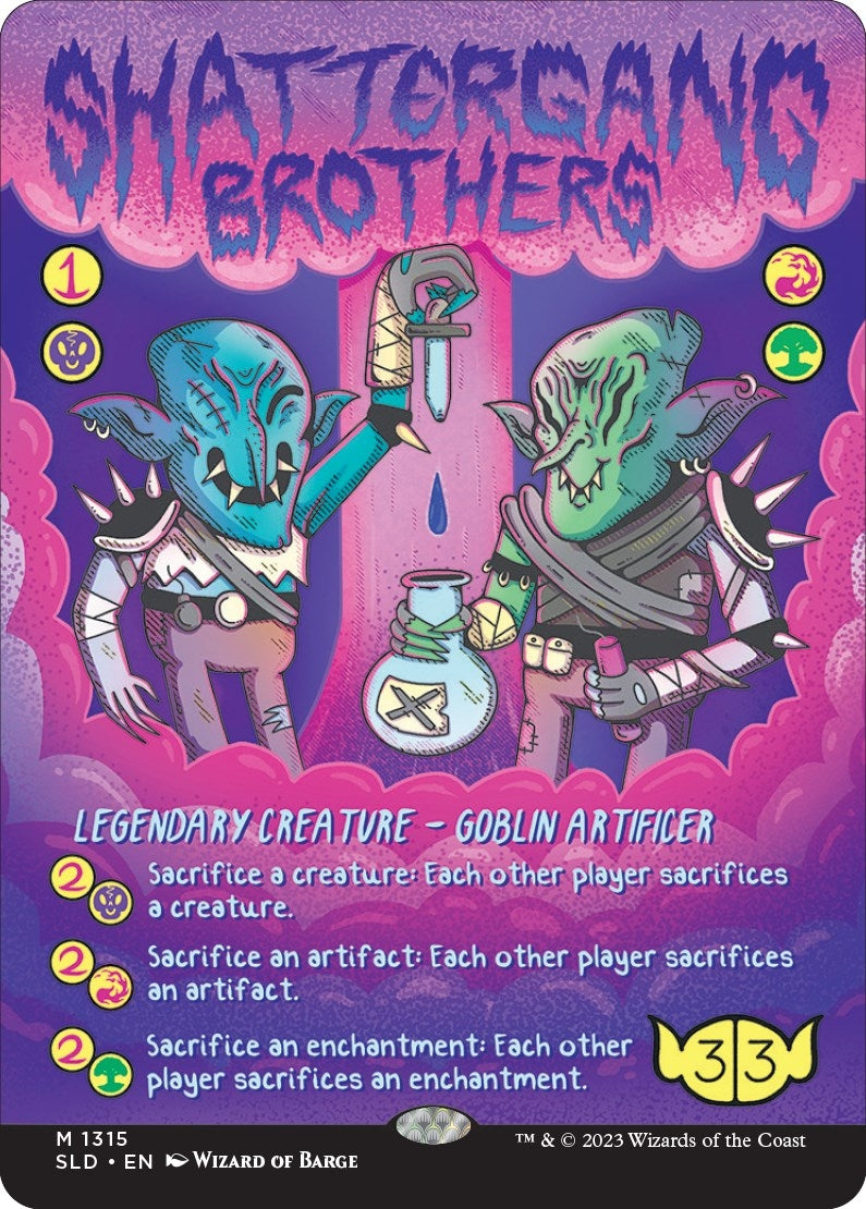 Image for Shattergang Brothers (Secret Lair Drop Series) (1315) - Magic: The Gathering