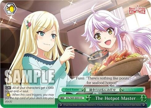 Image for The Hotpot Master (Revue Starlight -Re LIVE-) (RSL/S69-E053 CC) - Weiss Schwarz