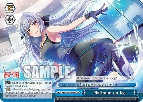 Image for Platinum on Ice (RRR) (Revue Starlight -Re LIVE-) (RSL/S69-E098R RRR) - Weiss Schwarz