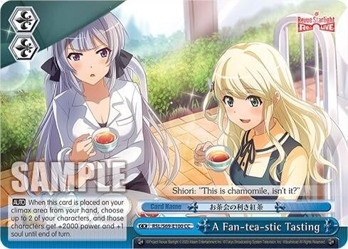 Image for A Fan-tea-stic Tasting (Revue Starlight -Re LIVE-) (RSL/S69-E100 CC) - Weiss Schwarz