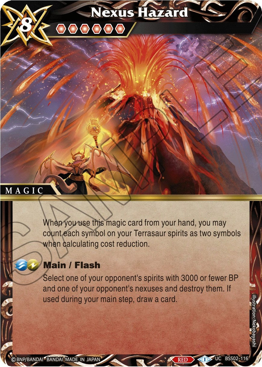 Image for Nexus Hazard (False Gods) (BSS02-116) - Battle Spirits Saga