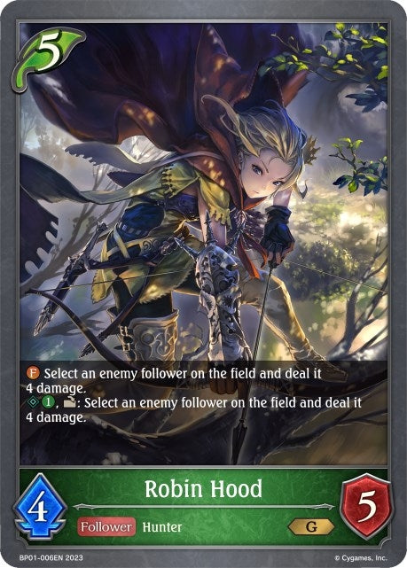 Image for Robin Hood (BP01: Advent of Genesis) (BP01-006EN) - Shadowverse: Evolve
