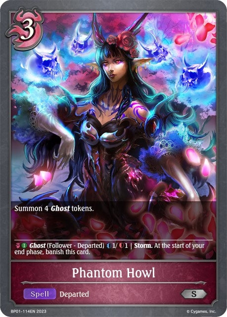 Image for Phantom Howl (BP01: Advent of Genesis) (BP01-114EN) - Shadowverse: Evolve
