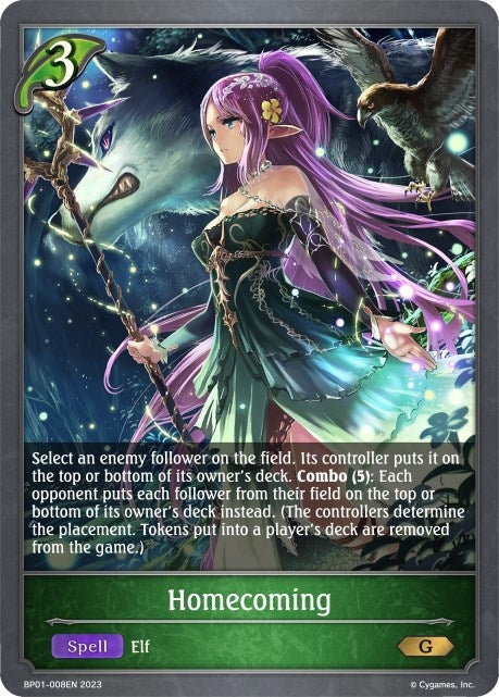 Image for Homecoming (BP01: Advent of Genesis) (BP01-008EN) - Shadowverse: Evolve