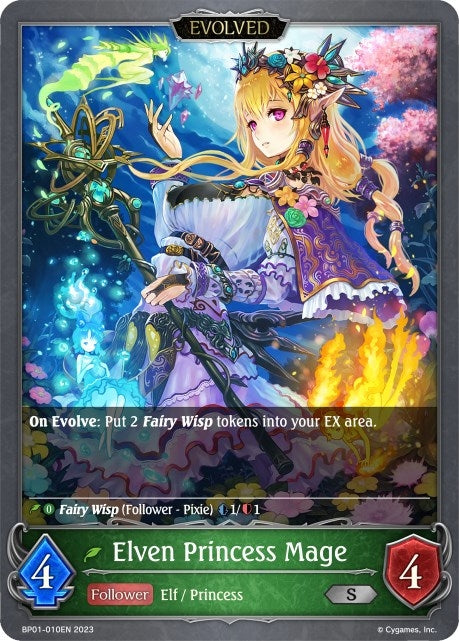 Image for Elven Princess Mage (Evolved) (BP01: Advent of Genesis) (BP01-010EN) - Shadowverse: Evolve