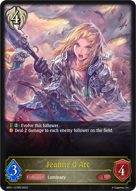 Image for Jeanne d'Arc (BP01: Advent of Genesis) (BP01-127EN) - Shadowverse: Evolve