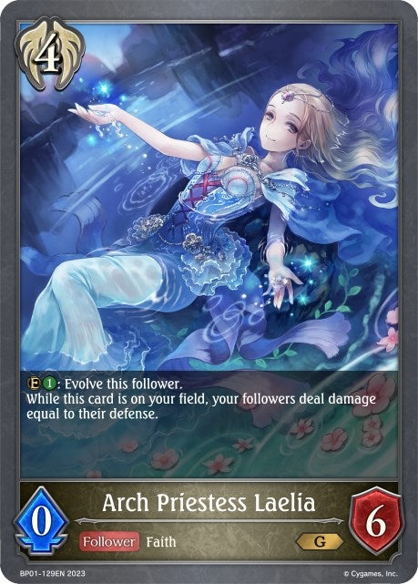 Image for Arch Priestess Laelia (BP01: Advent of Genesis) (BP01-129EN) - Shadowverse: Evolve
