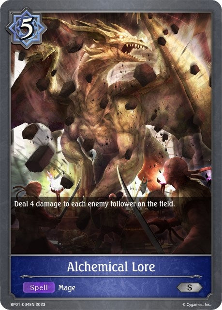 Image for Alchemical Lore (BP01: Advent of Genesis) (BP01-064EN) - Shadowverse: Evolve