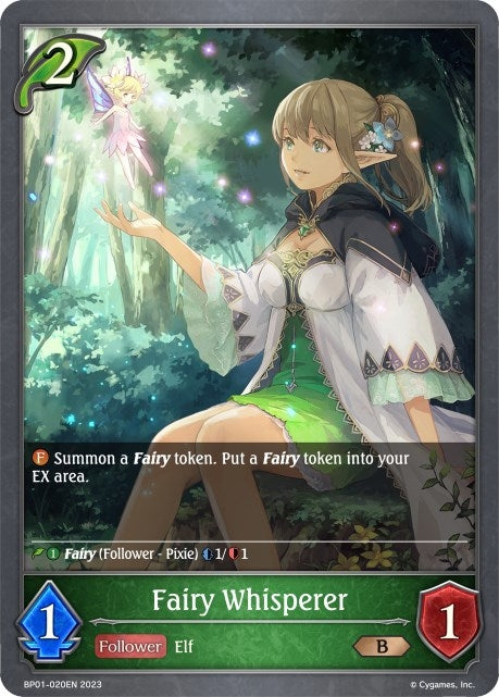 Image for Fairy Whisperer (BP01: Advent of Genesis) (BP01-020EN) - Shadowverse: Evolve