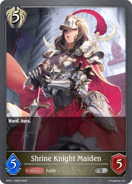 Image for Shrine Knight Maiden (BP01: Advent of Genesis) (BP01-138EN) - Shadowverse: Evolve