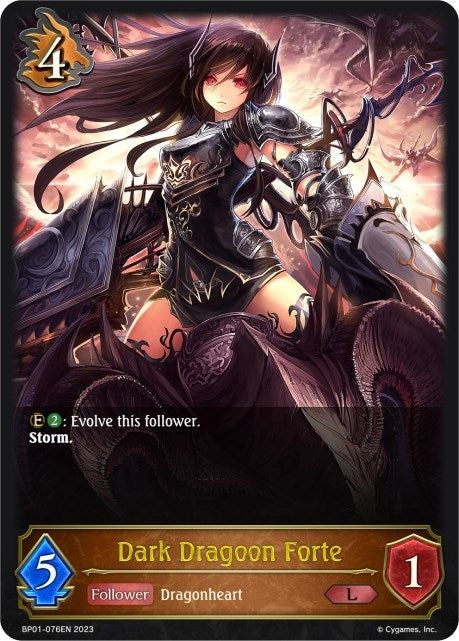 Image for Dark Dragoon Forte (BP01: Advent of Genesis) (BP01-076EN) - Shadowverse: Evolve