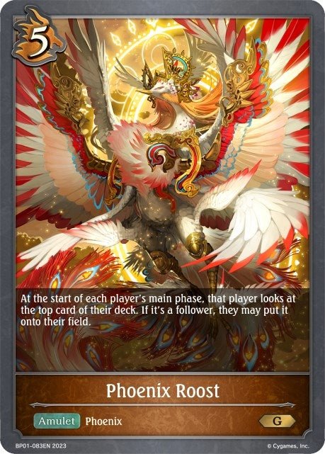 Image for Phoenix Roost (BP01: Advent of Genesis) (BP01-083EN) - Shadowverse: Evolve