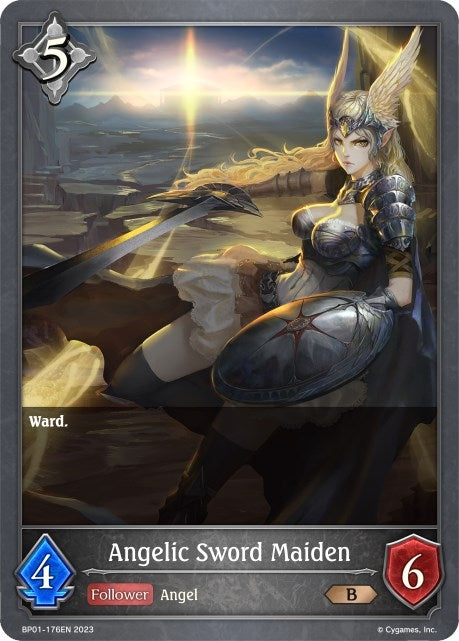 Image for Angelic Sword Maiden (BP01: Advent of Genesis) (BP01-176EN) - Shadowverse: Evolve