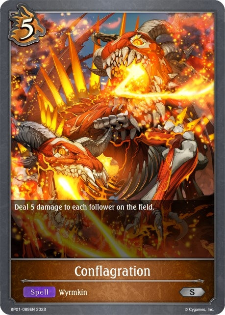 Image for Conflagration (BP01: Advent of Genesis) (BP01-089EN) - Shadowverse: Evolve