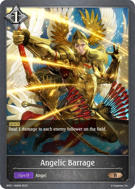 Image for Angelic Barrage (BP01: Advent of Genesis) (BP01-180EN) - Shadowverse: Evolve