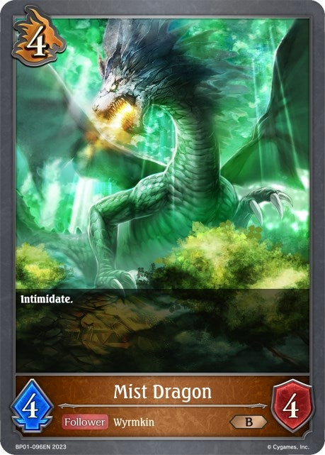 Image for Mist Dragon (BP01: Advent of Genesis) (BP01-096EN) - Shadowverse: Evolve