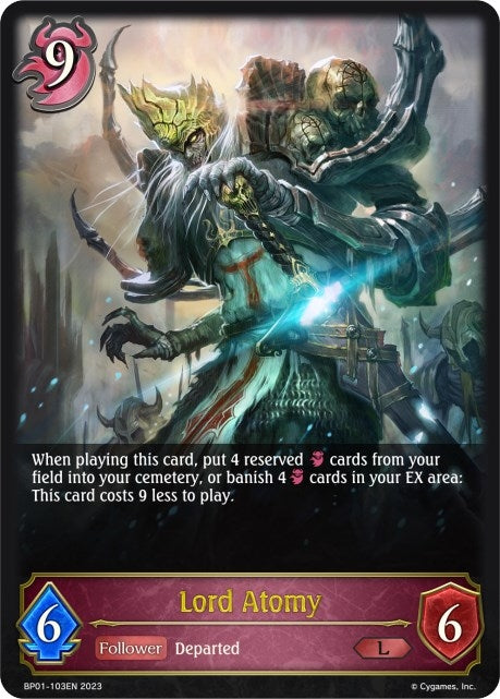 Image for Lord Atomy (BP01: Advent of Genesis) (BP01-103EN) - Shadowverse: Evolve